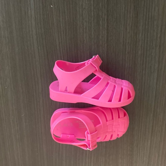 Infant Carter’s Booties Size 3 Pink&Blue and Jelly’s Pink - Picture 4 of 4